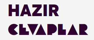 Hazır Cevaplar